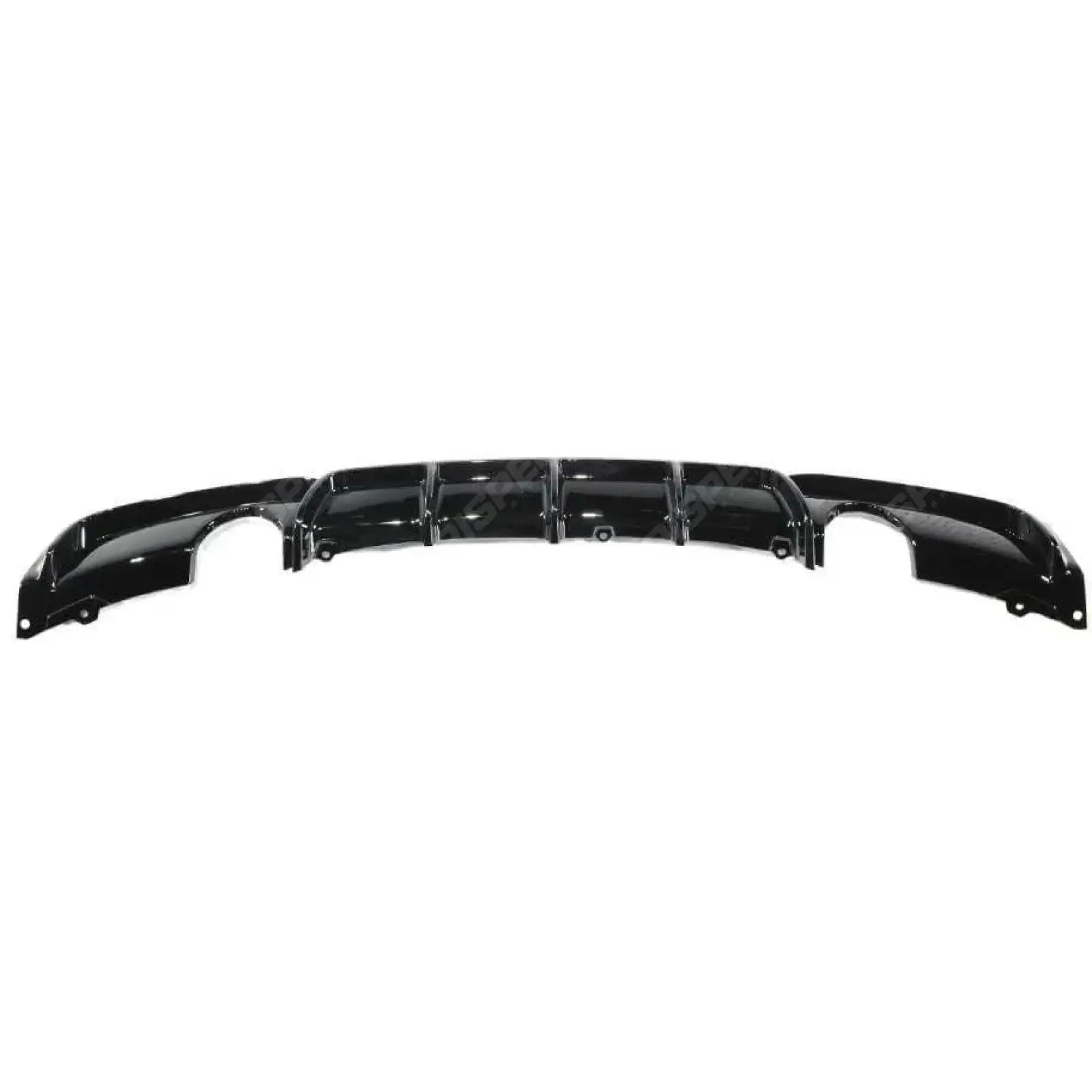Bmw F30 F35 M Sport Single Tip Twin Exit Rear Diffuser In Gloss Black