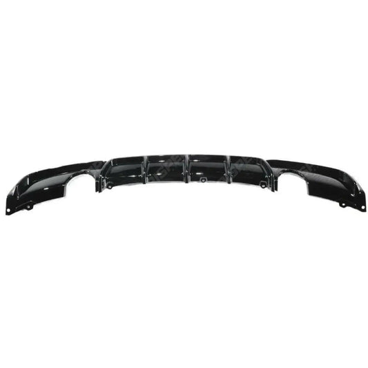 Bmw F30 F35 M Sport Single Tip Twin Exit Rear Diffuser In Gloss Black