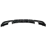 Bmw F30 F35 M Sport Single Tip Twin Exit Rear Diffuser In Gloss Black