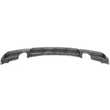 Bmw F30 F35 M Sport Single Tip Twin Exit Rear Diffuser In Matte Black