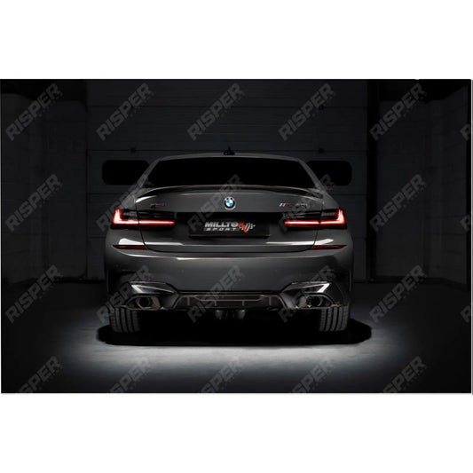BMW G20 3 Series M340i xDrive - Milltek Sport Cat Back OPF Bypass Exhaust System