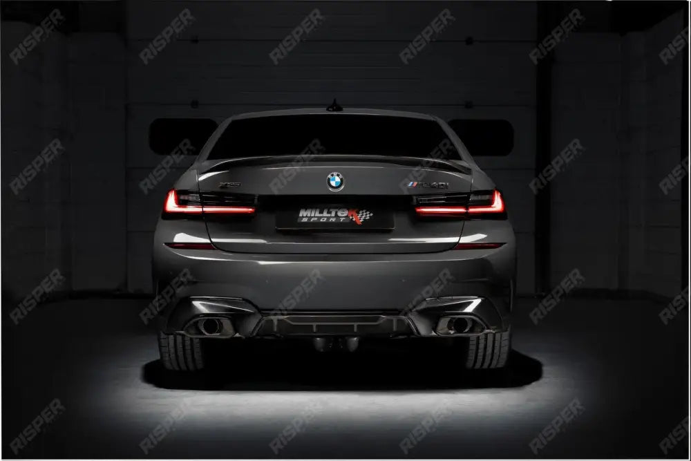 BMW G20 3 Series M340i xDrive - Milltek Sport Particulate Filter Back Exhaust System