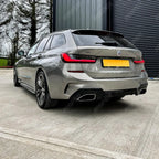 BMW G20 G21 M340i Pre - LCI 2019 - 2021 Gloss Black M Performance MP Rear Diffuser