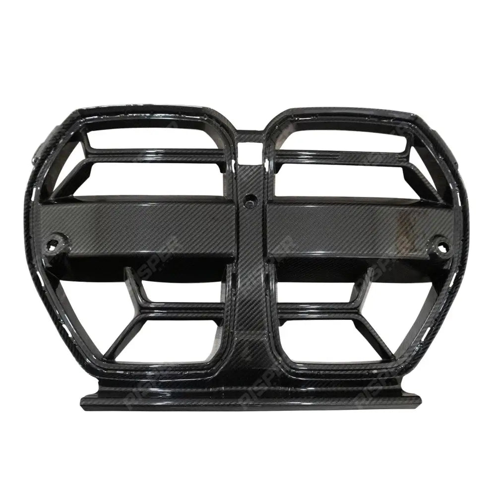 BMW G80 G81 M3 G82 G83 M4 CSL Dry Carbon Fiber Front Kidney Grill - With or Without ACC