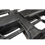 BMW G80 G81 M3 G82 G83 M4 CSL Dry Carbon Fiber Front Kidney Grill - With or Without ACC
