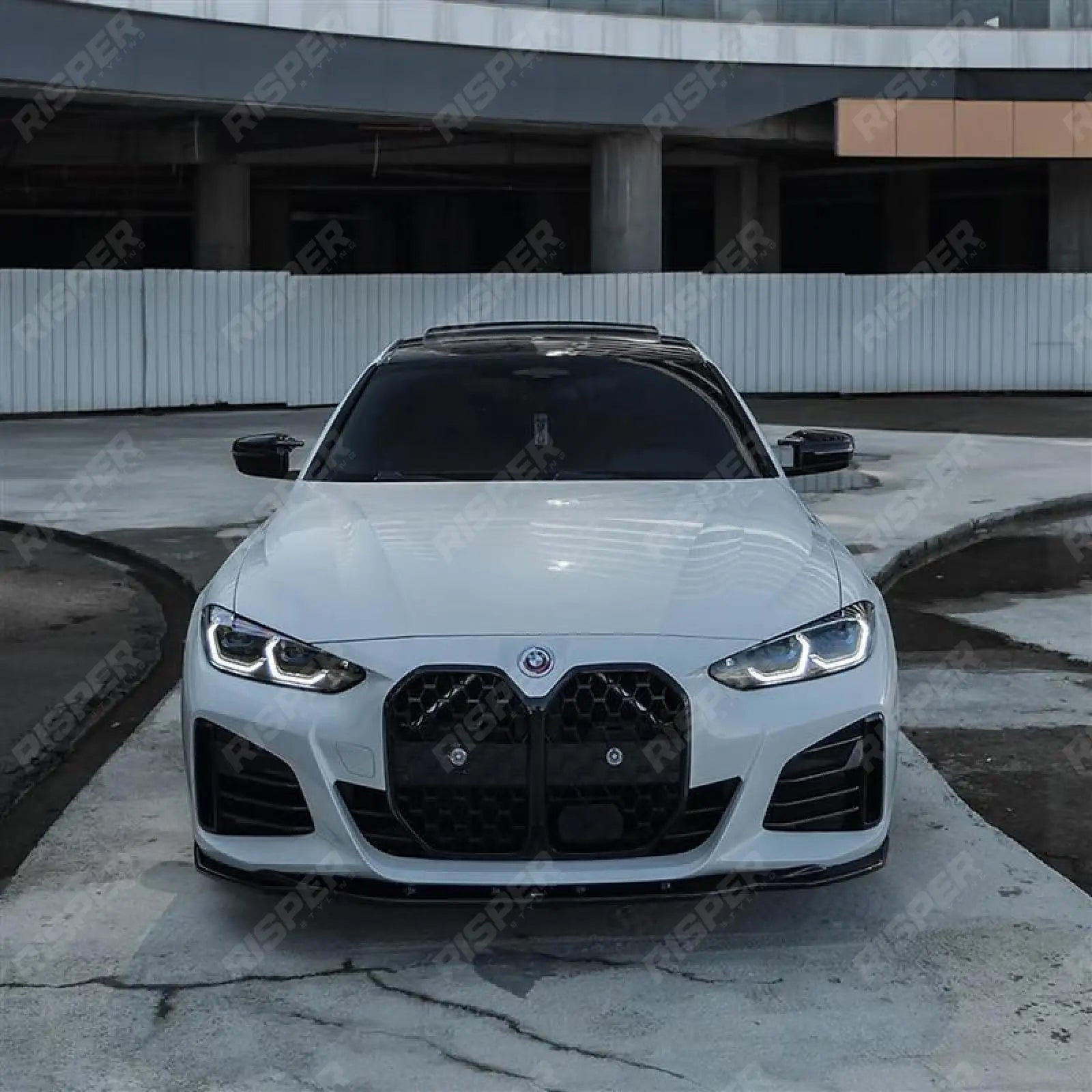 Bmw I4 & 4 Series Grand Coupe M Sport G26 2021+ Front Splitter Front Splitter