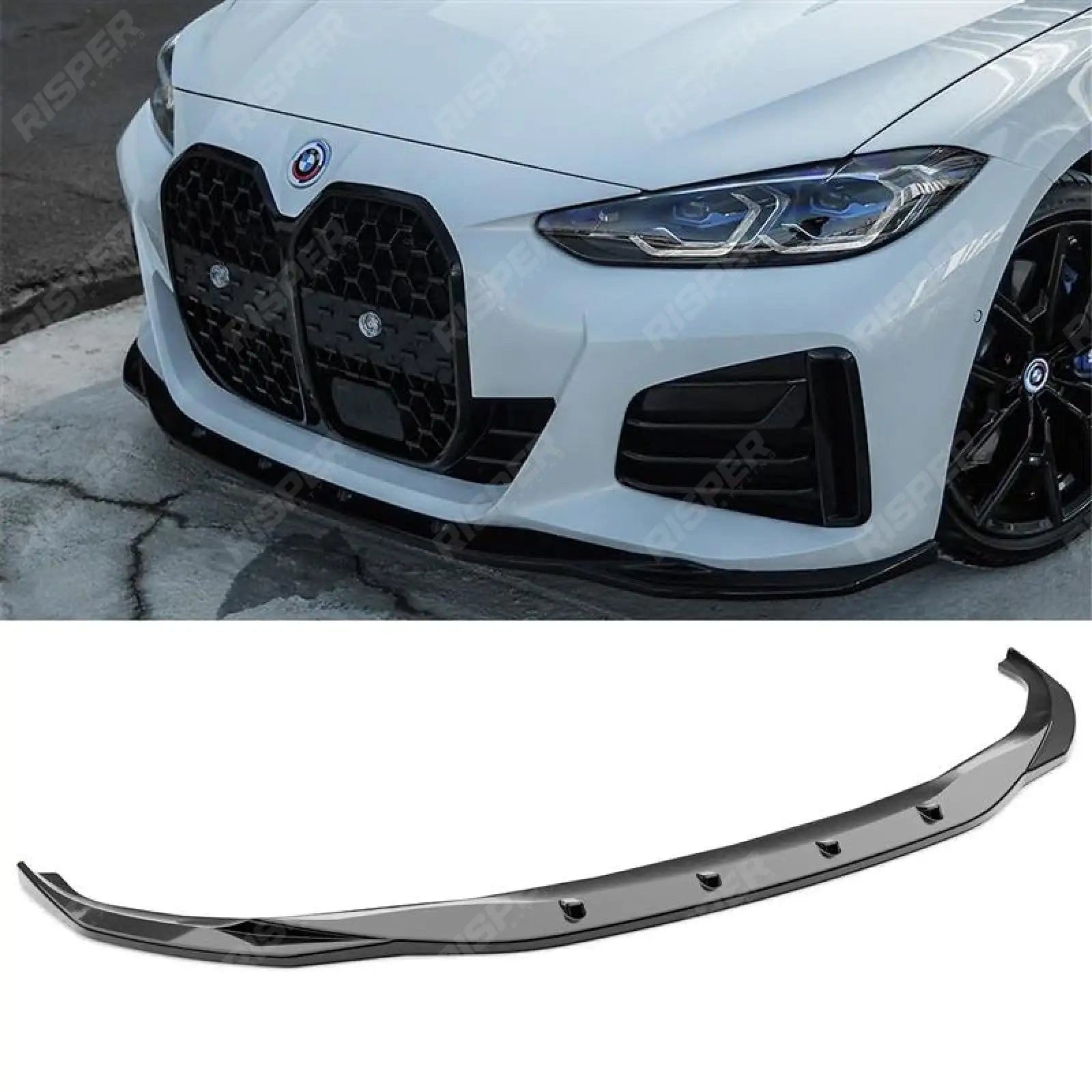 Bmw I4 & 4 Series Grand Coupe M Sport G26 2021+ Front Splitter Front Splitter Main image