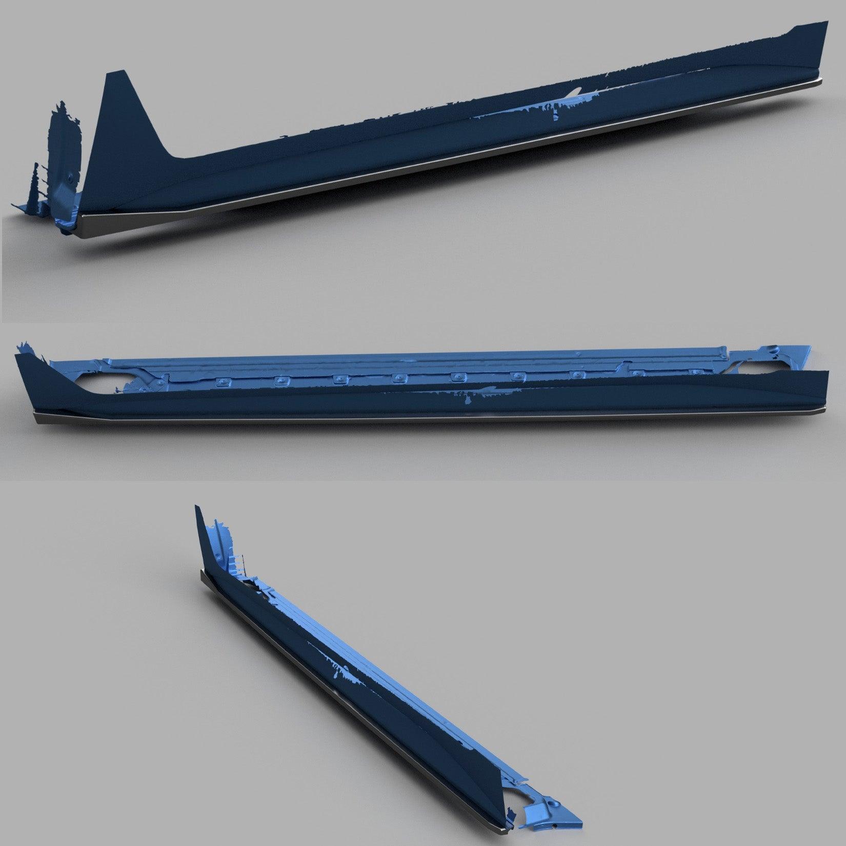 Bmw I4 & 4 Series Grand Coupe M Sport G26 2021+ Side Skirts
