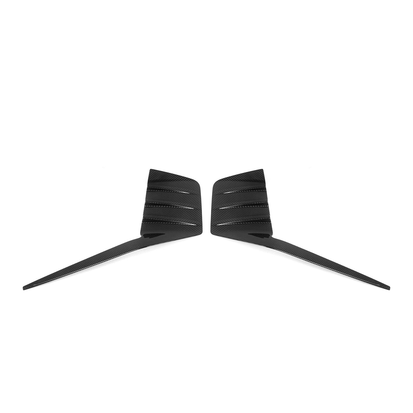 BMW M2 G87 2023+ Pre Preg Carbon Fibre Rear Bumper Inserts