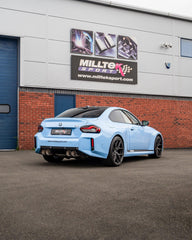 BMW M2 G87 MILLTEK SPORT OPF GPF BACK EXHAUST SYSTEM - RisperStyling