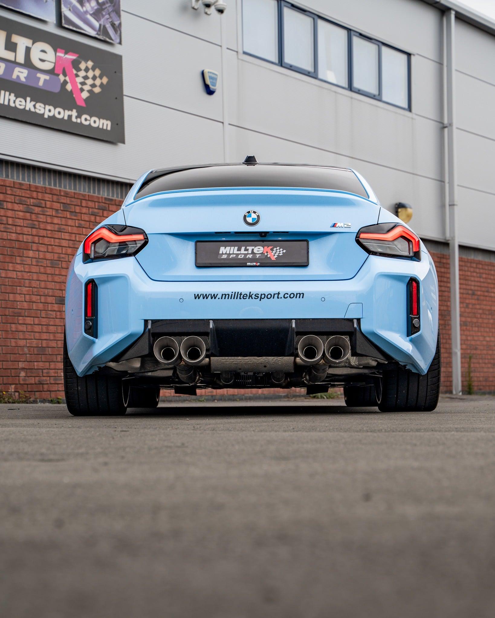 BMW M2 G87 MILLTEK SPORT OPF GPF BACK EXHAUST SYSTEM - RisperStyling