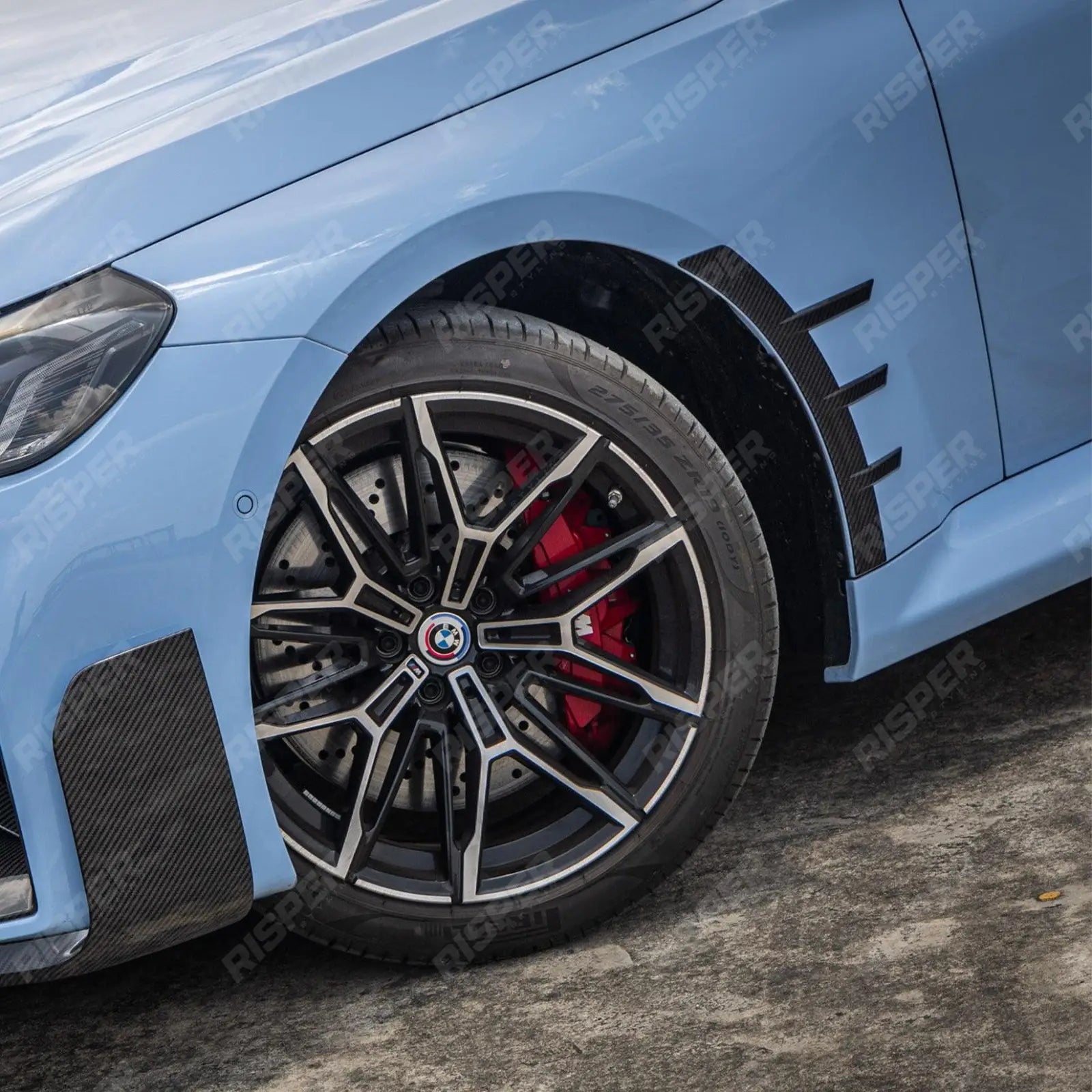 BMW M2 G87 Pre Preg Carbon Fibre Front Fender Trims