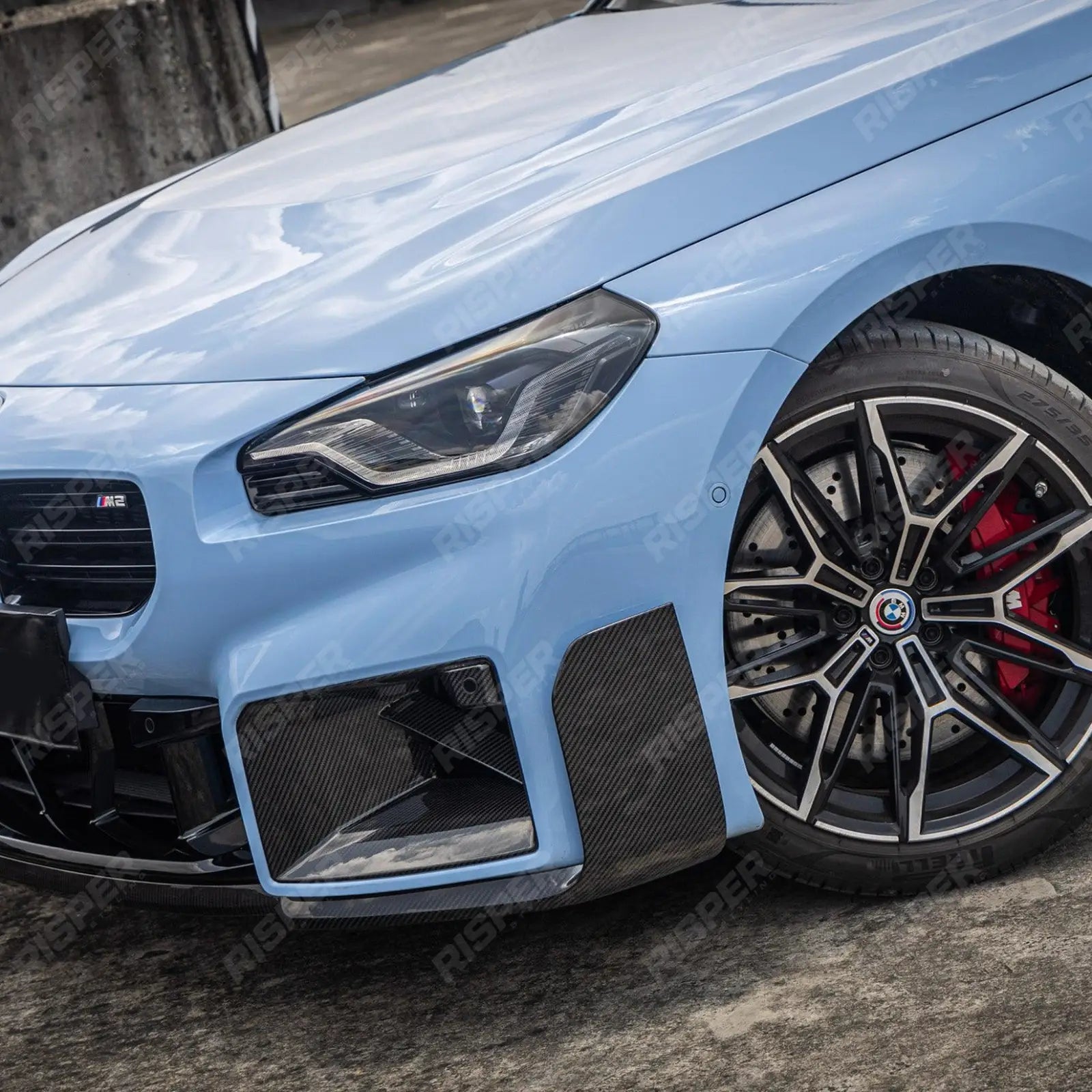 BMW M2 G87 Pre Preg Carbon Fibre Front Intake Duct Inserts