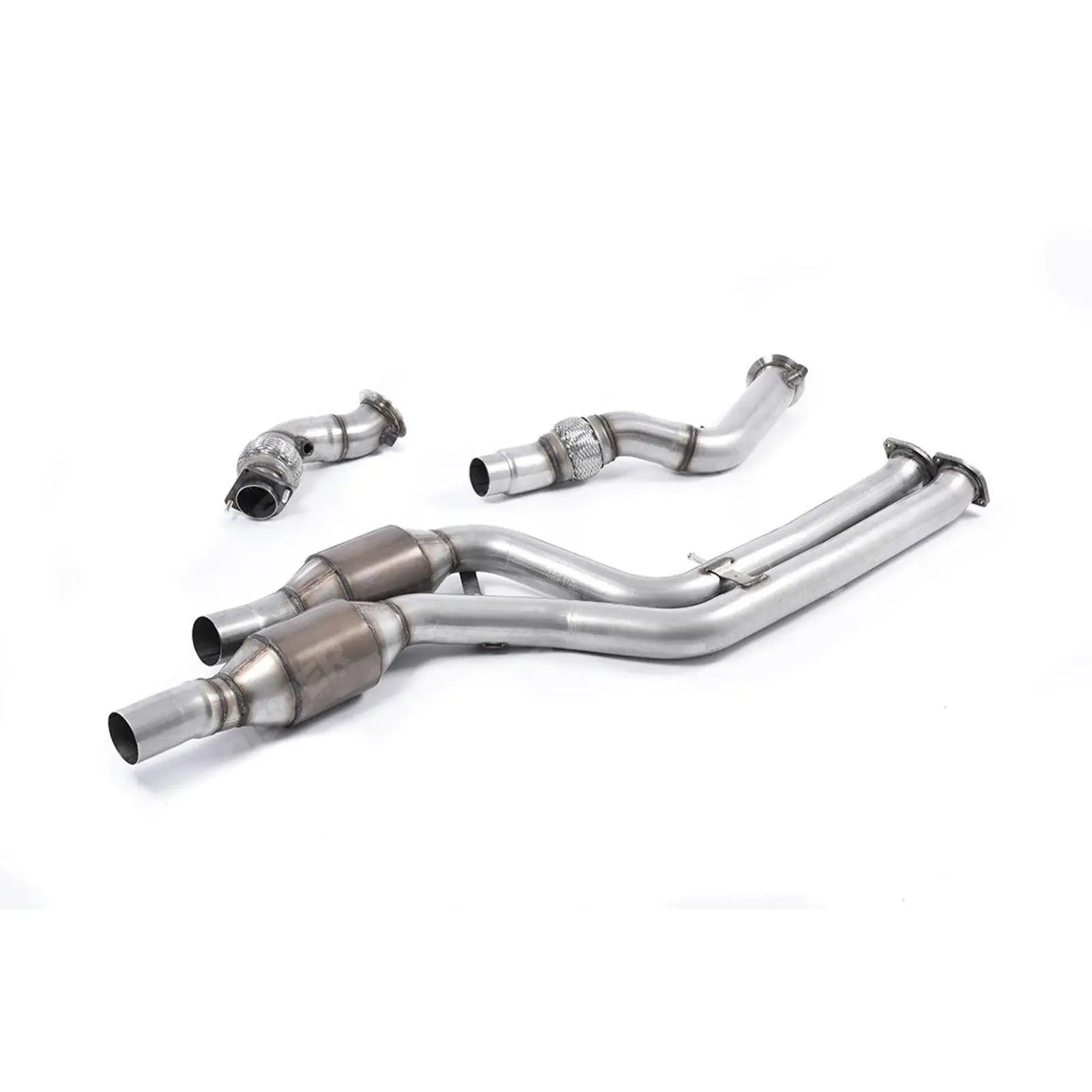 BMW M3 F80 / M4 G82 - Milltek Sport Large Bore Downpipes with Hi - Flow Sports Cat Main image