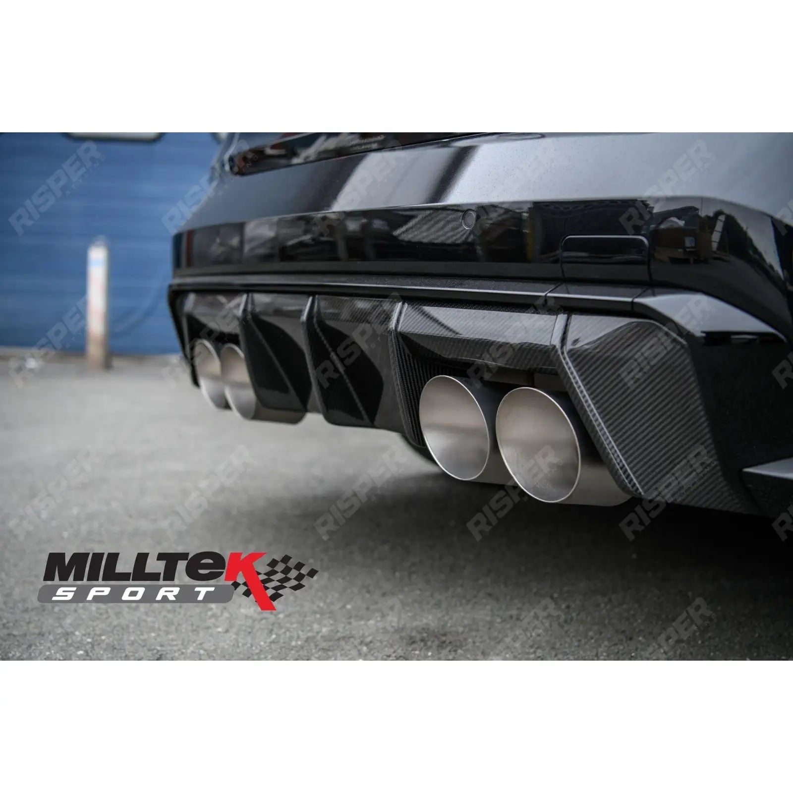 BMW M3 G80 / M4 G82 - MILLTEK SPORT PARTICULATE FILTER BACK EXHAUST SYSTEM