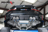 BMW M3 G80 / M4 G82 - MILLTEK SPORT PARTICULATE FILTER BACK EXHAUST SYSTEM