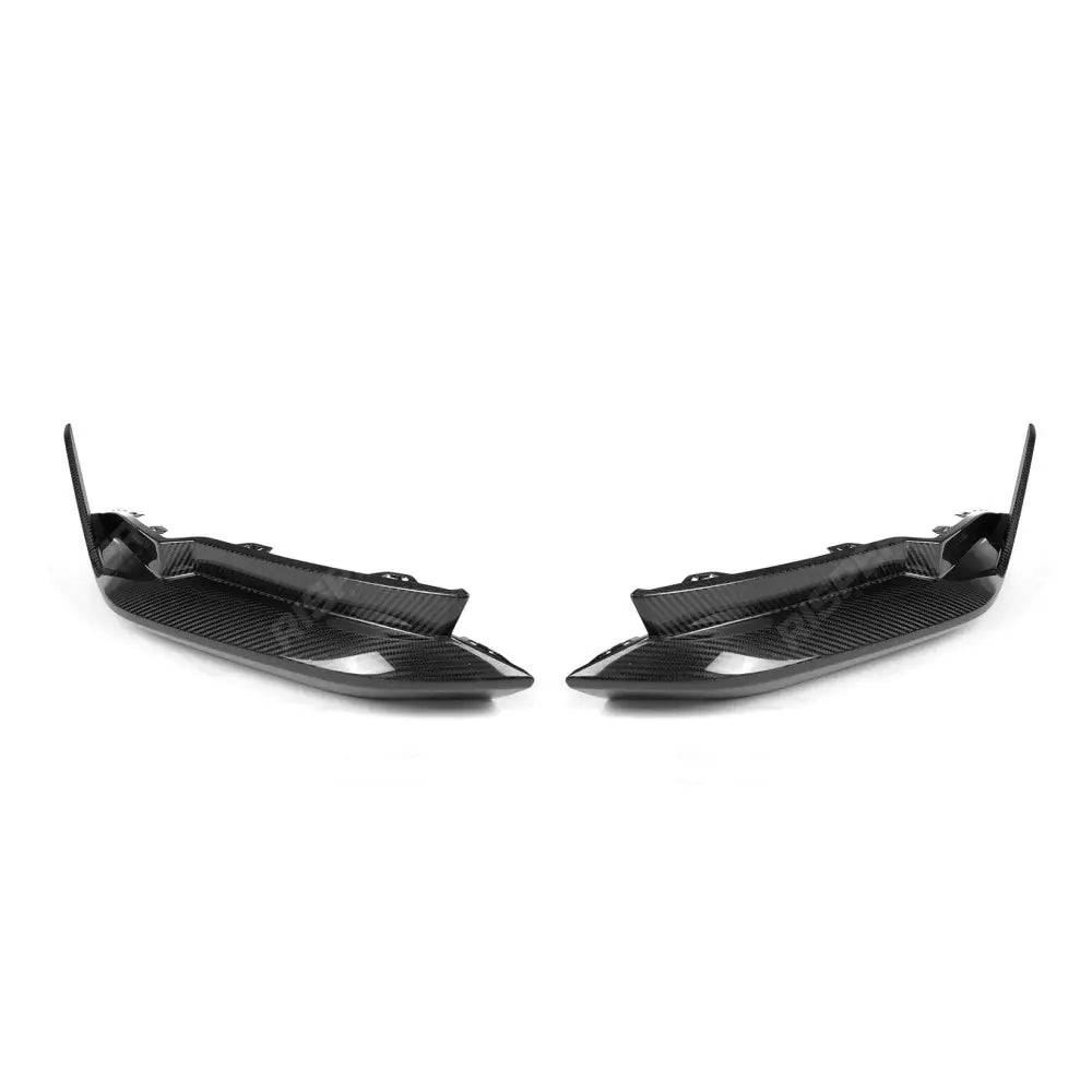 BMW M3 G80 - PRE PREG CARBON FIBRE M PERFORMANCE REAR BUMPER WINGLETS