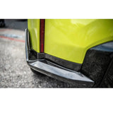 BMW M3 G80 - PRE PREG CARBON FIBRE M PERFORMANCE REAR BUMPER WINGLETS
