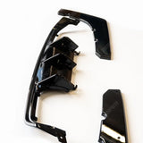BMW M3 M4 V Style Gloss Black Rear Diffuser