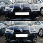BMW M4 G82 M3 G80 2021+ - RISPER Front Splitter Lip in Gloss Black