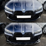 BMW M4 G82 M3 G80 2021+ - RISPER Front Splitter Lip in Gloss Black
