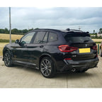 BMW X3 G01 2018-2021 M Sport Rear Spoiler Cap in Gloss Black Spoiler