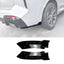 BMW X3 G01 LCI 2022+ M-Sport Rear Bumper Corner Splitters In Gloss Black Rear Bumper Splitter