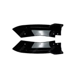 BMW X3 G01 LCI 2022+ M-Sport Rear Bumper Corner Splitters In Gloss Black Rear Bumper Splitter