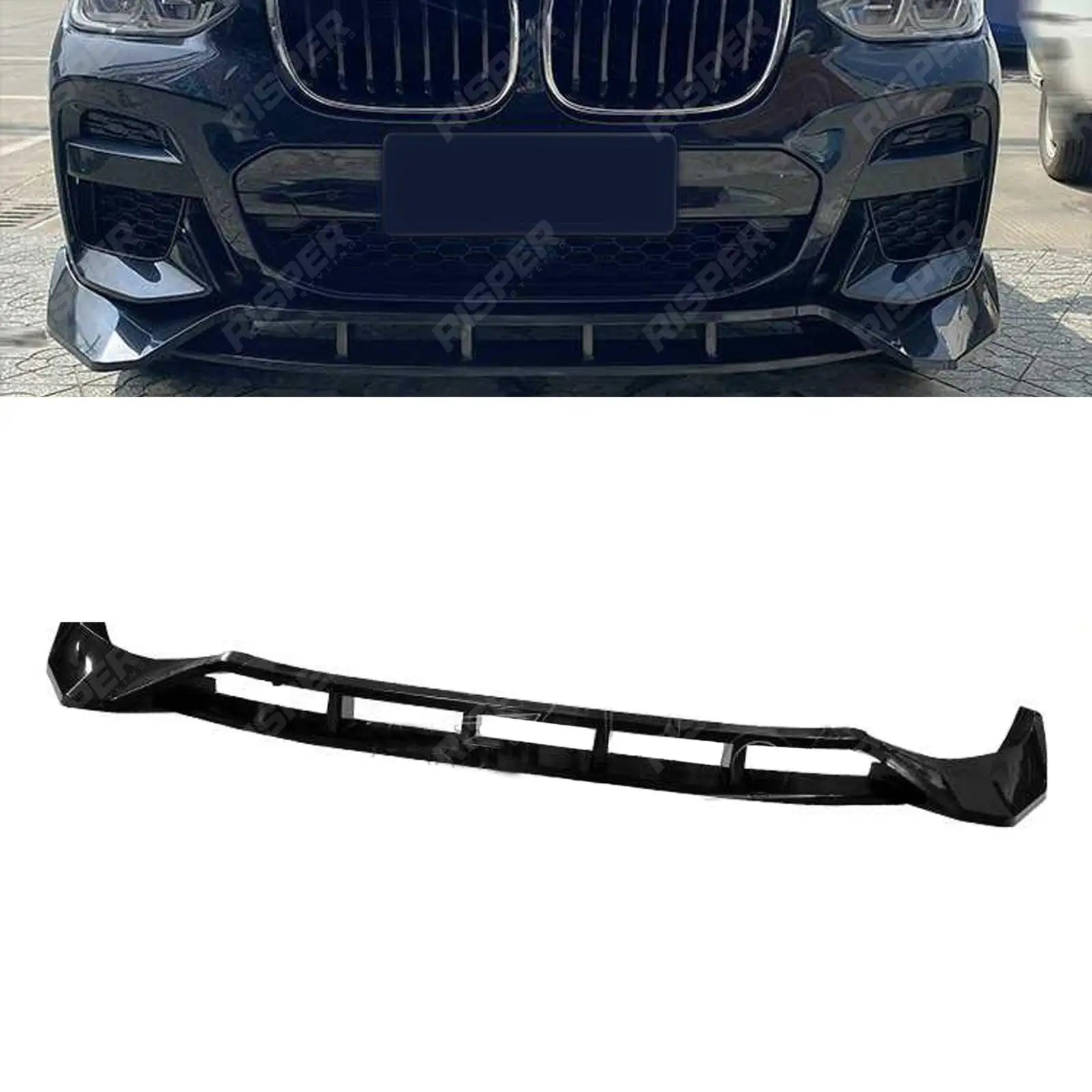 BMW X3 G01 M Sport 2018 - 2021 - RISPER Front Splitter Lip - Gloss Black