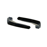 BMW X3 G01 M Sport 2018 - 2021 - RISPER Rear Bumper Corner Splitters - Gloss Black