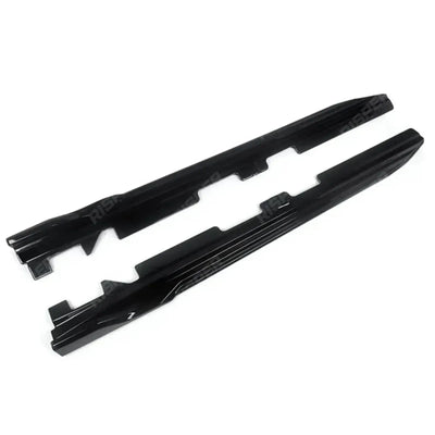 BMW X3 G01 PRE LCI 2018-2022 Black Knight Side Skirts In Gloss Black - Side Skirt Splitters