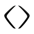 BMW X3 G01 & X4 G02 2020+ M Sport Front Canards In Gloss Black Body Trims