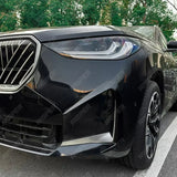 BMW X3 G45 2025+ M-Sport Front Bumper Canards In Gloss Black Body Trims