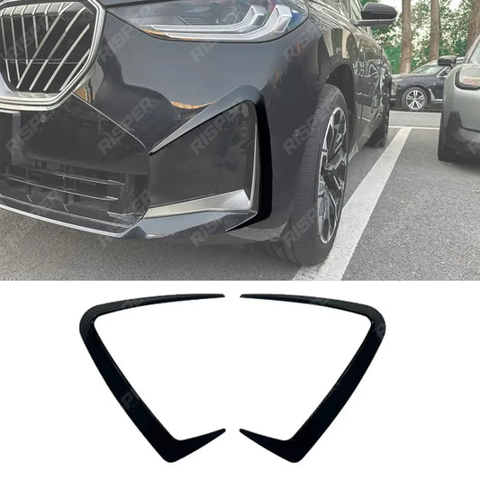 BMW X3 G45 2025+ M-Sport Front Bumper Canards In Gloss Black Body Trims