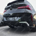 BMW X3 G45 2025+ M-Sport Rear Diffuser In Gloss Black Diffuser
