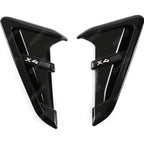 BMW X4 2018 - 2020 Side Fenders In Gloss Black