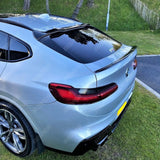 BMW X4 G02 2018+ Lower Boot Spoiler In Gloss Black
