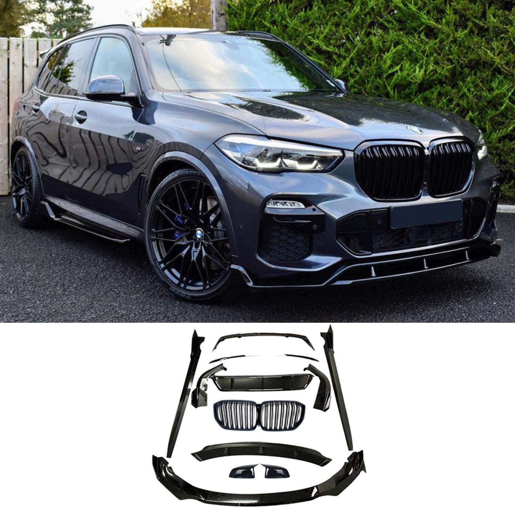 BMW X5 2018 ON G05 AERO BODYKIT – GLOSS BLACK - RisperStyling