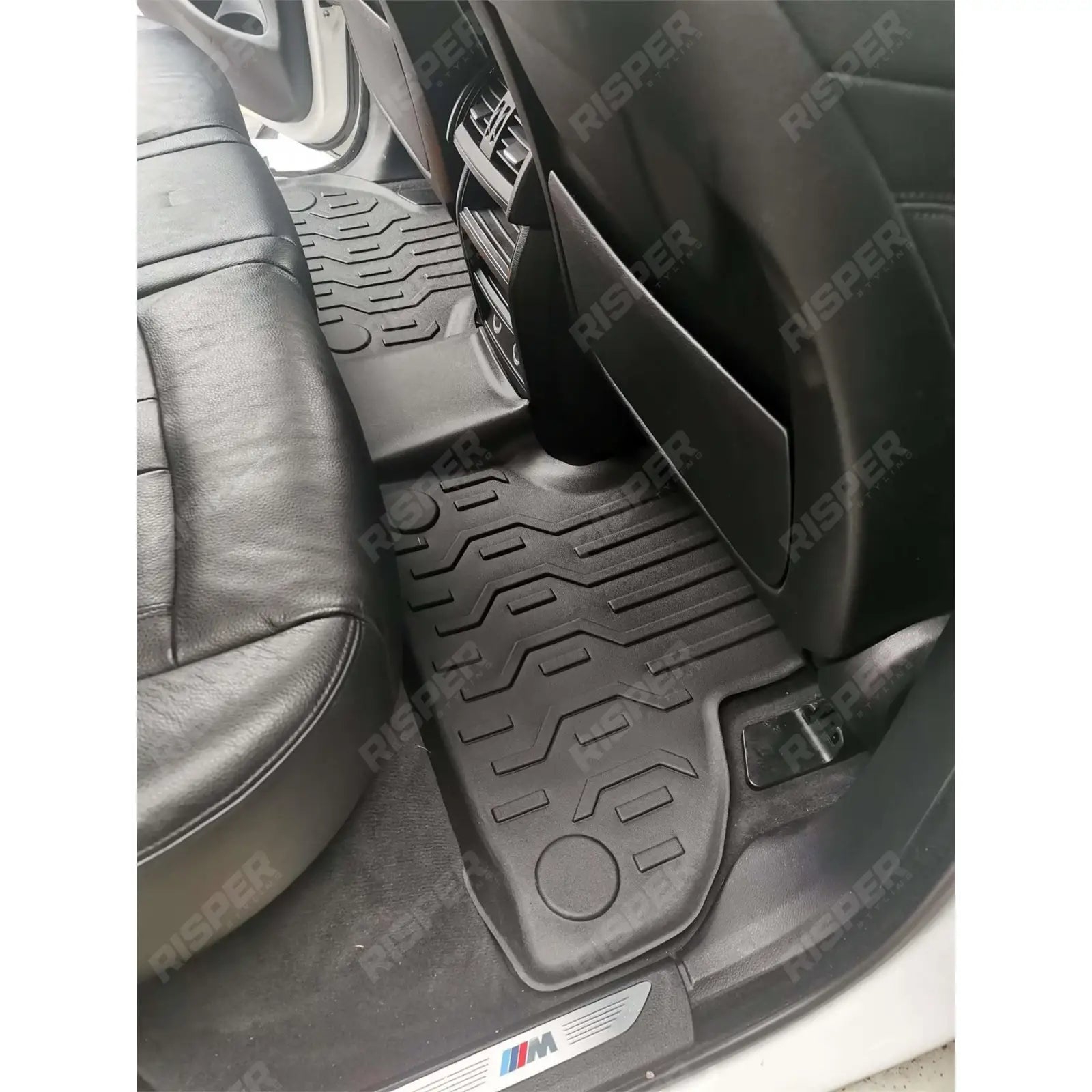 BMW X5 F15 2013-2018 3D FULLY TAILORED MATS 3-PC IN BLACK – MUDBLOCK - RisperStyling
