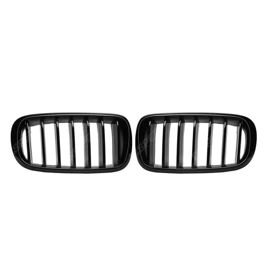 BMW X5 F15 2013 - 2018 - Gloss Black Front Grill - Solid Slat