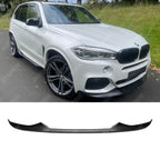 BMW X5 F15 M Sport 2013 - 2018 - Front Splitter Lip in Matte Black