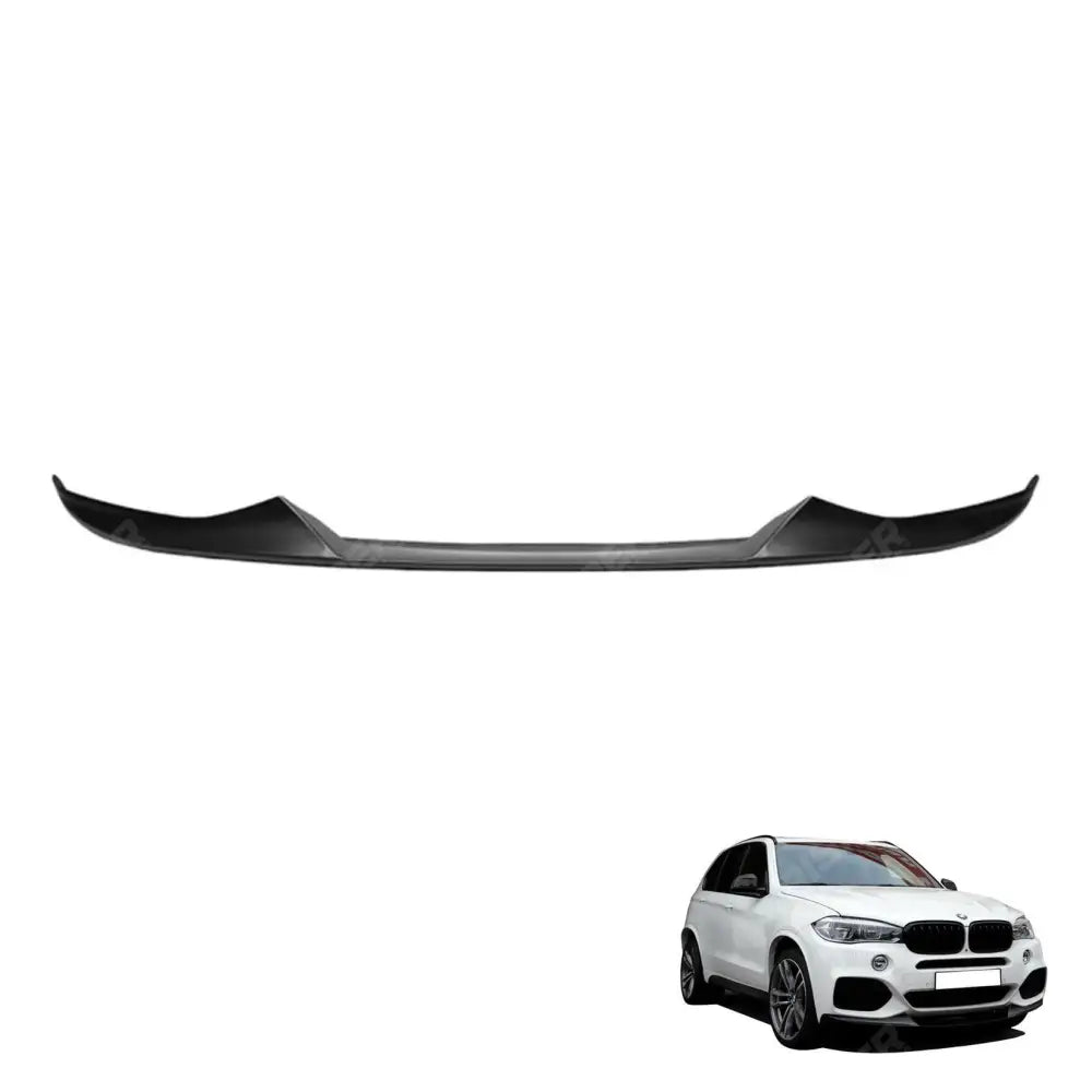 BMW X5 F15 M Sport 2013 - 2018 - Front Splitter Lip in Matte Black