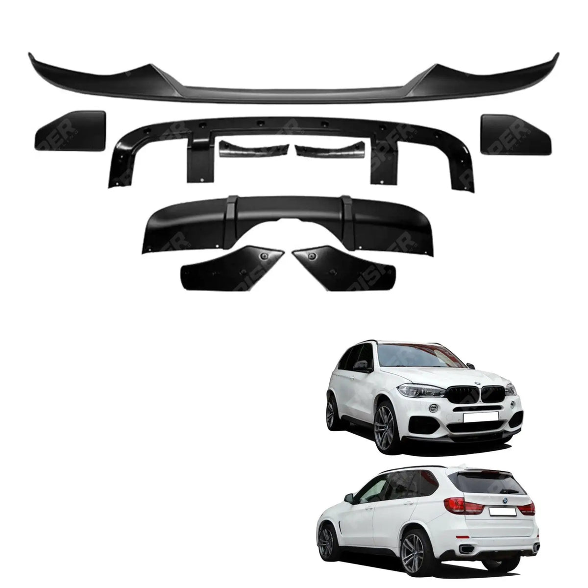 BMW X5 F15 M Sport Matte Black Aero Kit