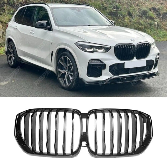BMW X5 G05 2018 - 2022 M - Performance Solid Slat Grille - Gloss Black
