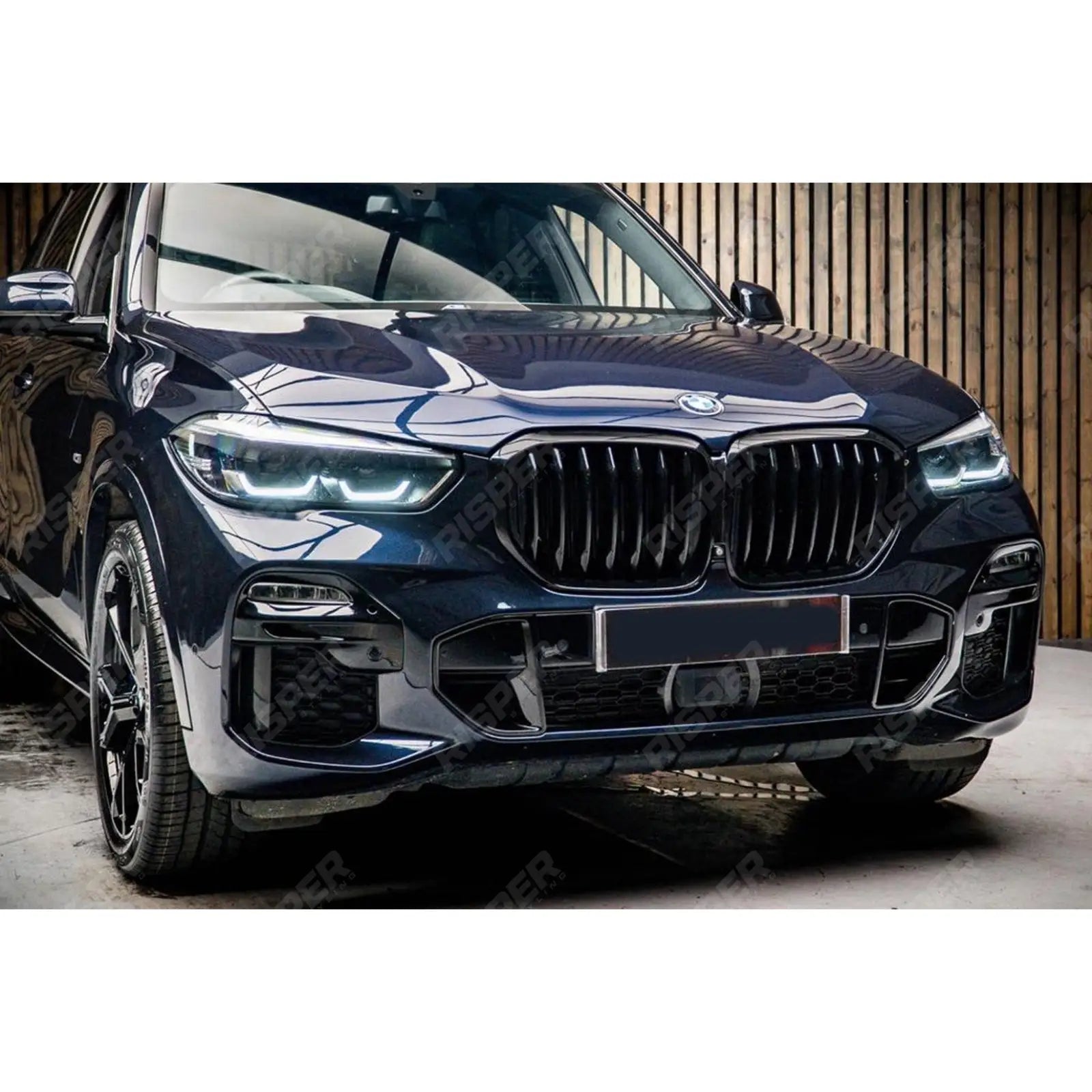 BMW X5 G05 2018 - 2022 M - Performance Solid Slat Grille - Gloss Black