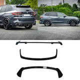 BMW X5 G05 2018+ - Black Knight Rear Spoiler In Gloss Black