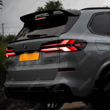 BMW X5 G05 2018 On Mid Spoiler In Gloss Black Rear Spoilers