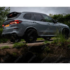 BMW X5 G05 2018 On Mid Spoiler In Gloss Black Rear Spoilers