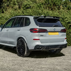BMW X5 G05 2018 On Mid Spoiler In Gloss Black Rear Spoilers