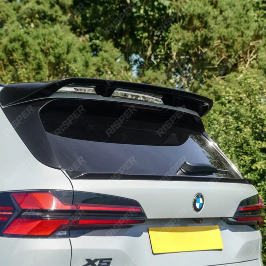 BMW X5 G05 2018 On Mid Spoiler In Gloss Black Rear Spoilers